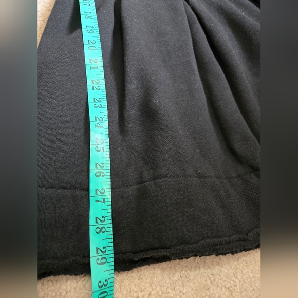 KNITTED DOVE ANTHROPOLOGIE Back and Red Cotton Lined Coat. Size Med - Picture 13 of 13